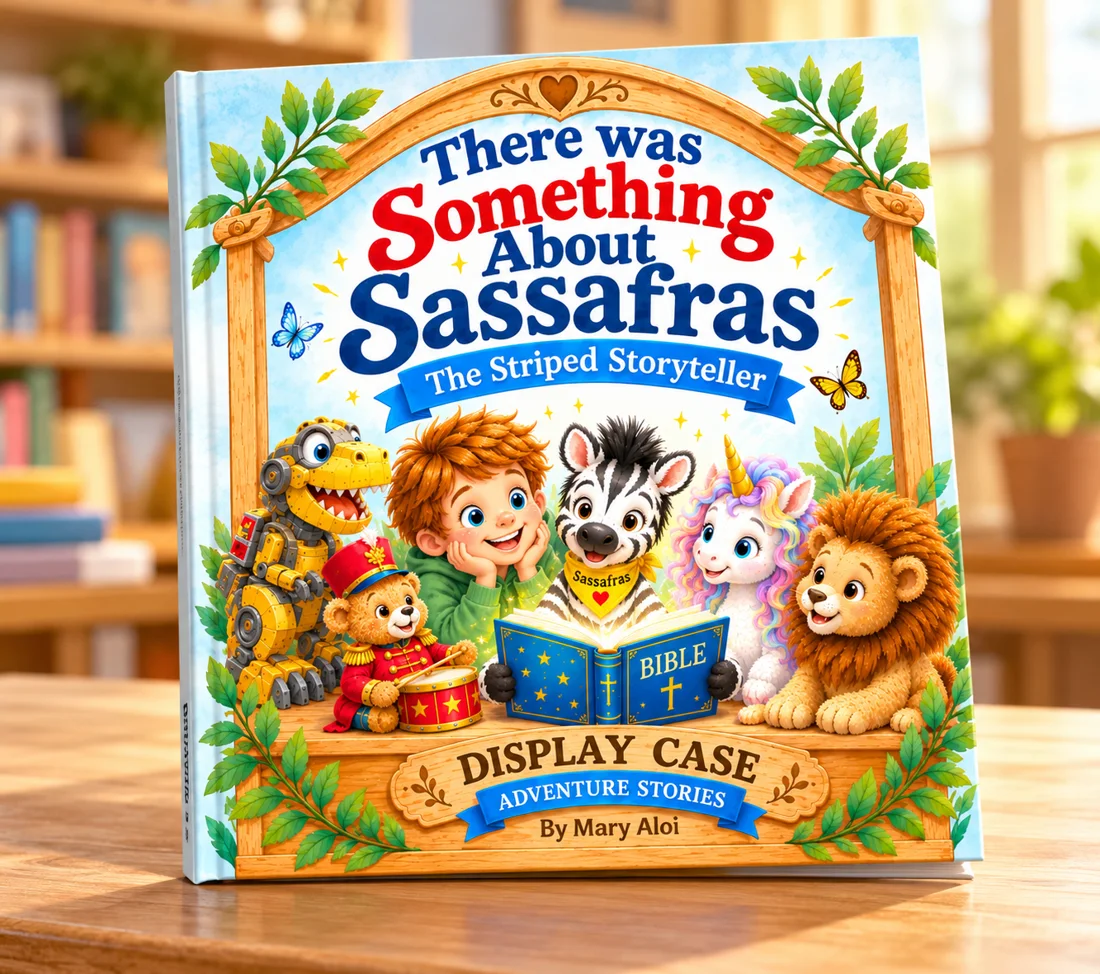 There Was Something About Sassafras paperback, front cover